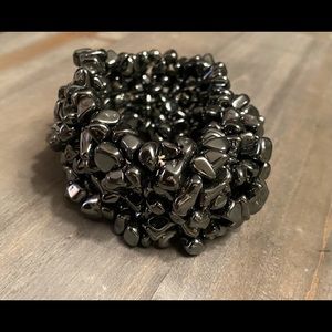 Hematite stretch bracelet